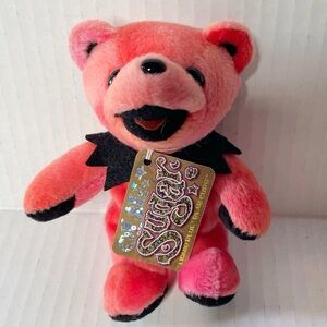 GRATEFUL DEAD Lil Sugar 5” LIQUID BLUE BEANIE BEAR  Tag Jerry Garcia Plush